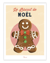 Affiche Travel Color "Le biscuit de Noël"