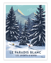 Affiche "Le Paradis blanc"