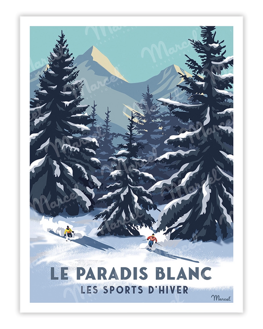 Affiche "Le Paradis blanc"