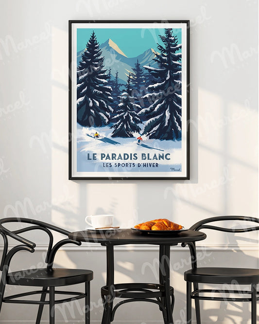 Affiche "Le Paradis blanc"
