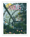 Affiche PARIS "Jardin des plantes"