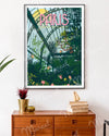 Affiche PARIS "Jardin des plantes"