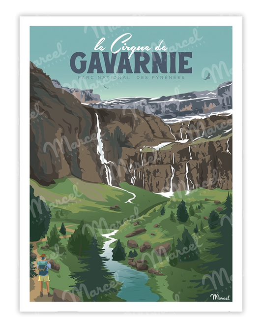 Affiche Cirque de GAVARNIE