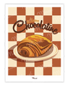 Affiche Travel Color "La chocolatine" 2