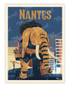 Affiche NANTES "L'éléphant"