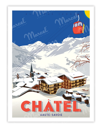Affiche CHÂTEL