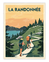 Affiche "La Randonnée en Montagne"