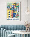 Affiche City Color CÔTE ATLANTIQUE