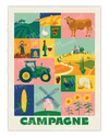 Affiche City Color "Campagne"