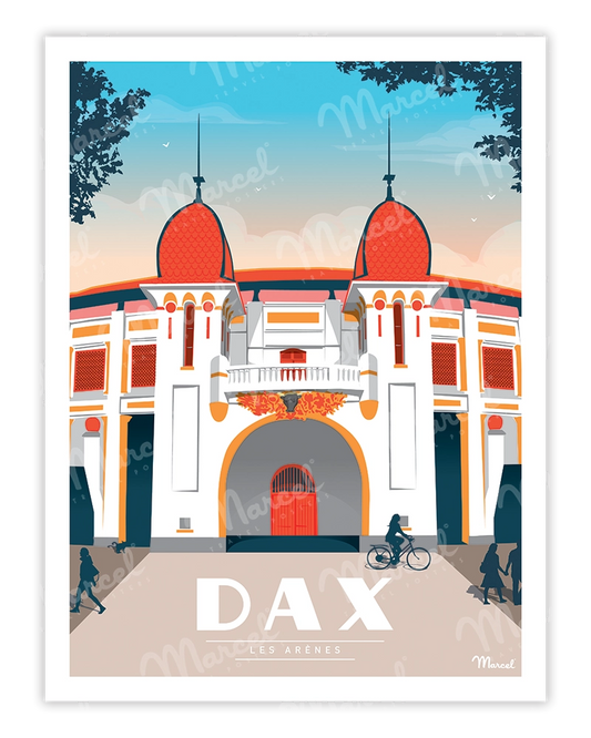 Affiche DAX "Les Arènes"