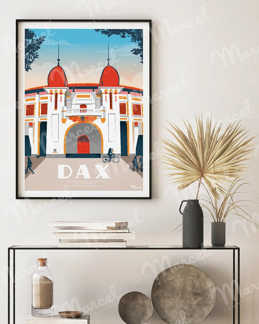 Affiche DAX "Les Arènes"