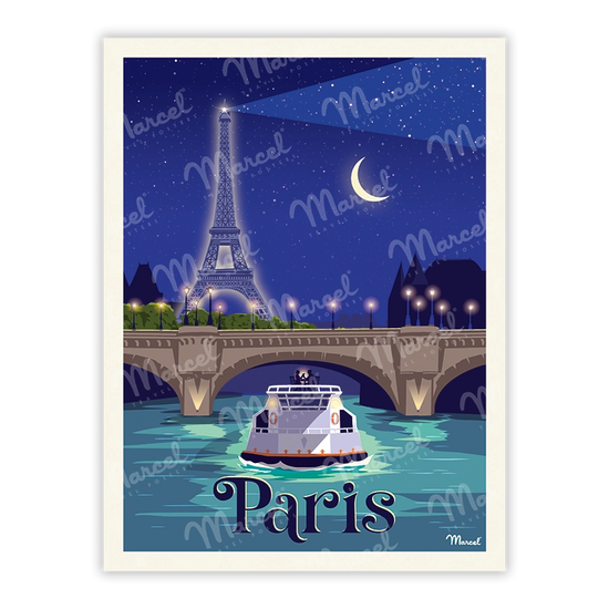 Carte Postale PARIS "Balade sur la Seine"