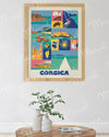 Affiche City Color CORSE