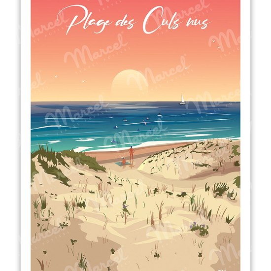plage des culs nus