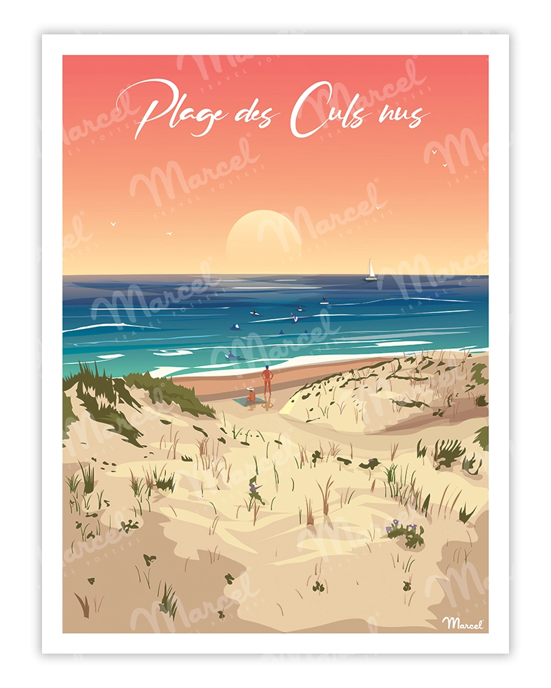 plage des culs nus