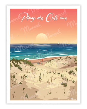 plage des culs nus
