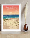 "Naked Butt Beach" poster