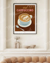 Travel Colour poster "Cappuccino Café"