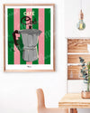 Affiche Travel Color "Café Club"
