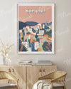 Corsica poster "Sartène"