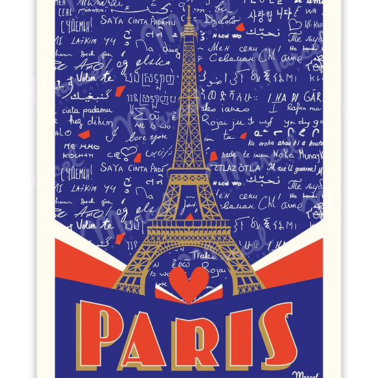 Tour Eiffel paris je t'aime