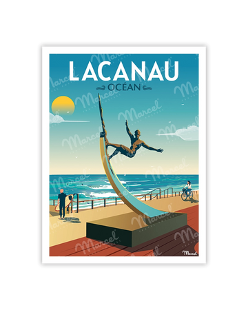 carte postale Lacanau