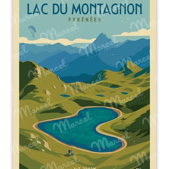 lac en forme de coeur pyrénées