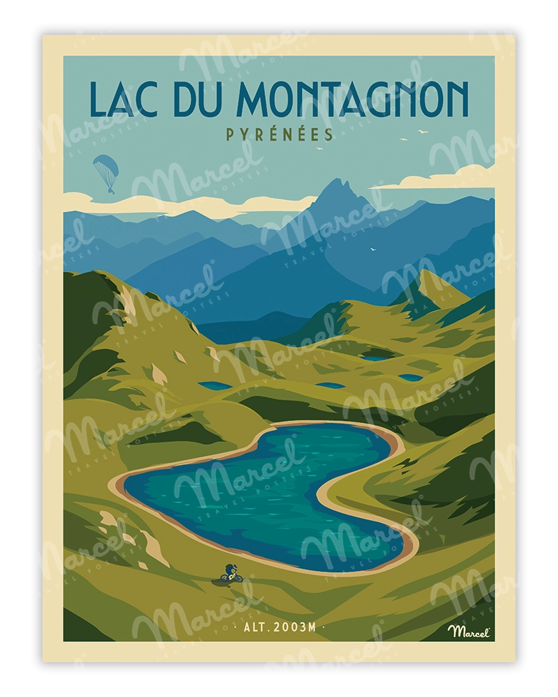 lac en forme de coeur pyrénées