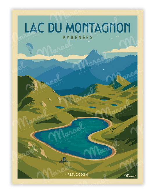 lac en forme de coeur pyrénées