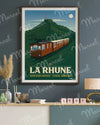 Affiche LA RHUNE "Le Train"