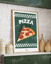 Affiche Travel Color "Pizza Club"