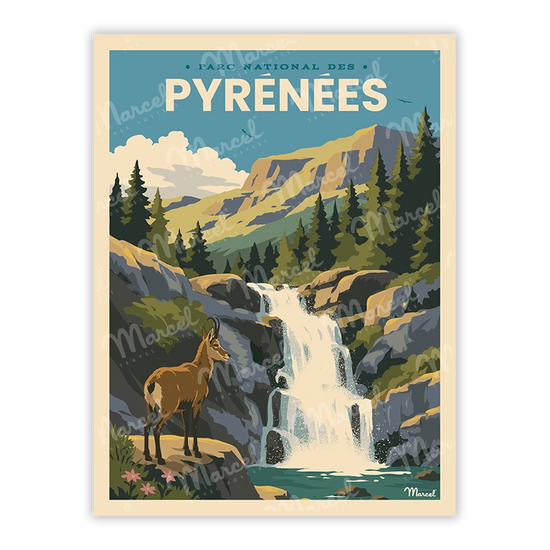 PYRÉNÉES "Parc National" avec isard