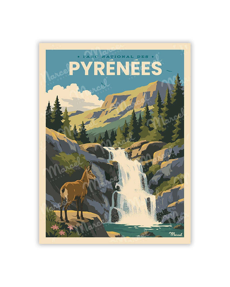 PYRÉNÉES "Parc National" avec isard