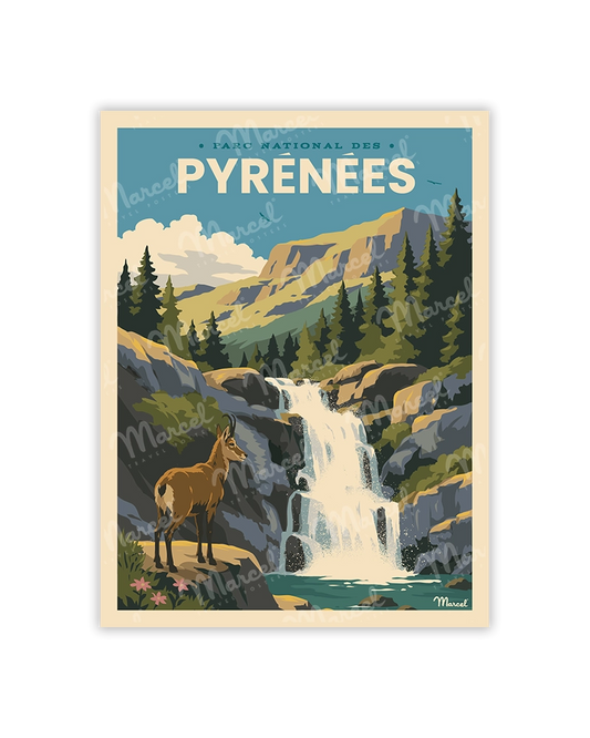 PYRÉNÉES "Parc National" avec isard