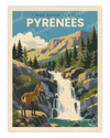 cascade dans les Pyrénées et Izard