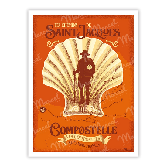 Carte Postale SAINT-JACQUES DE COMPOSTELLE