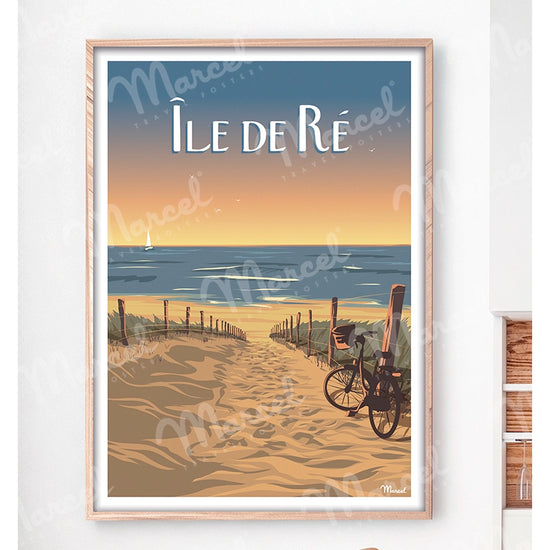 Affiche Vintage ILE DE RE