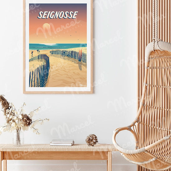 Affiche SEIGNOSSE "Les Estagnots"
