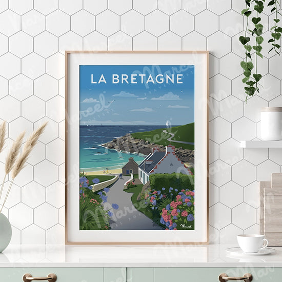 Affiche LA BRETAGNE
