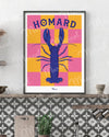 Affiche Travel Color "Homard"