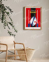 Affiche Travel Color "Rugby"