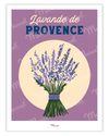Affiche Travel Color "Lavande de Provence"