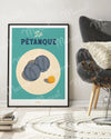 Travel Color Poster "Pétanque"
