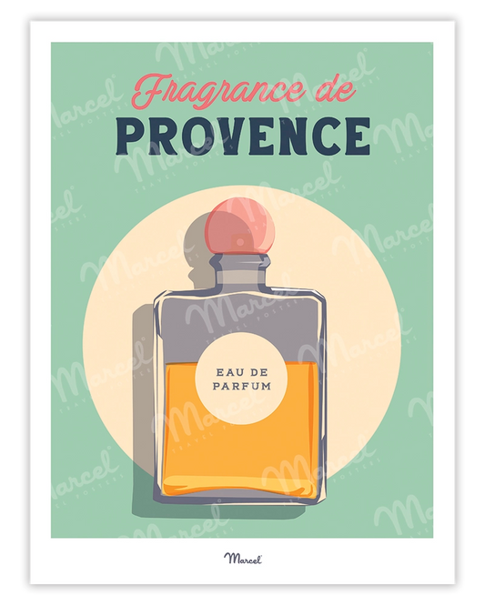 Affiche Travel Color "Fragrance de Provence"