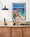 Affiche CORSE "L'Île Rousse"