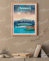 ANNECY poster "Le Pont des Amours"