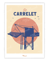Affiche Travel Color "Le Carrelet"