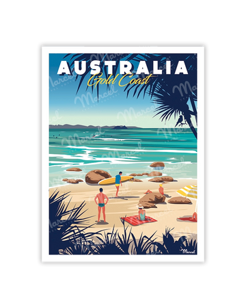 Carte Postale AUSTRALIE "Gold Coast"