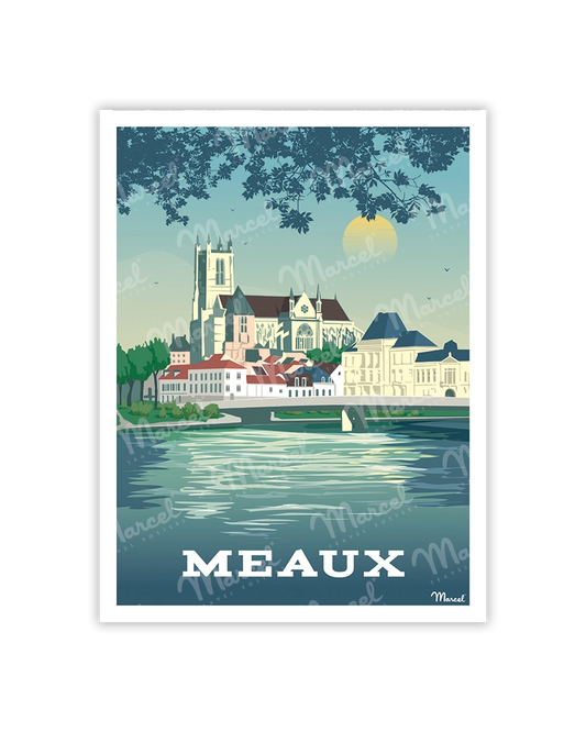 Carte Postale MEAUX