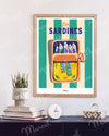 Carte postale Travel Color "Les Sardines"